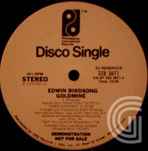 EDWIN BIRDSONG - Goldmine / Phiss-Phizz - 12 inch 45 rpm