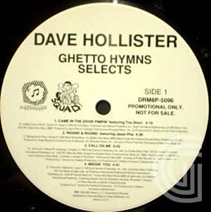 DAVE HOLLISTER - Ghetto Hymns Selects - LP