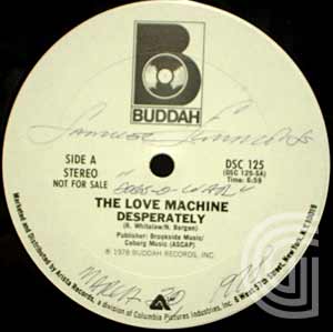 THE LOVE MACHINE - Desperately / Don't Fly Away - 12 inch 45 rpm