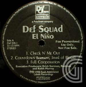 DEF SQUAD - El Niño - LP x 2