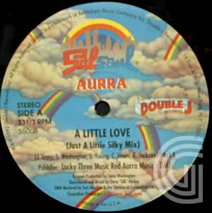 AURRA - A Little Love (Silky mix, A Silky Dub) - 12 inch 45 rpm