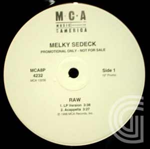 Melky Sedeck Raw (lp, acappella, instrumental)