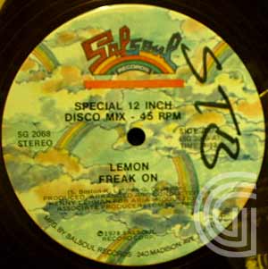 LEMON - Freak On - 12 inch 45 rpm