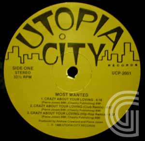  Most Wanted Crazy About Your Loving (vocal, club remix, hip-hop remix) / I LIke It (vocal, live remix)