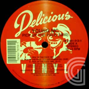 YOUNG MC - Pick Up The Pace (1990) (vocal, instrumental, version, house mix, instrumental, slaming guitar mix) - 12 inch 45 rpm