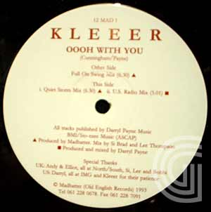 KLEEER - Oooh With You (full on swing, quiet storm, US radio) - 12 inch 45 rpm