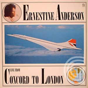 ERNESTINE ANDERSON - Live From Concord To London - LP