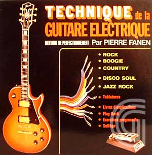 PIERRE FANEN - Techinque De La Guitare Electrique - LP