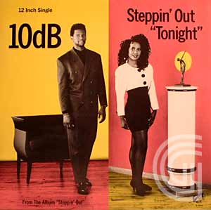 10DB - Steppin' Out ''Tonight'''' (single, club, instrumental)'' - 12 inch 45 rpm