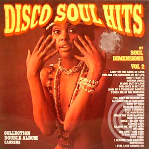 SOUL DIMENSIONS - Disco Soul Hits Vol 2 - LP x 2 