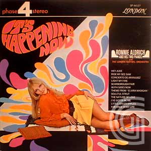 RONNIE ALDRICH WITH HIS TWO PIANOS - It's Happening Now - LP